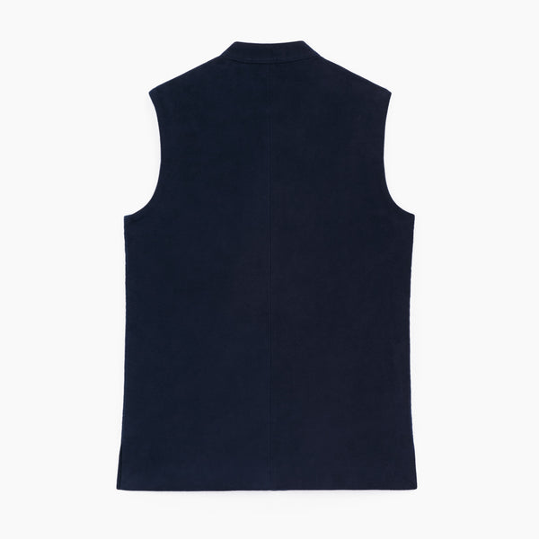 Gilet Moleskine Navy