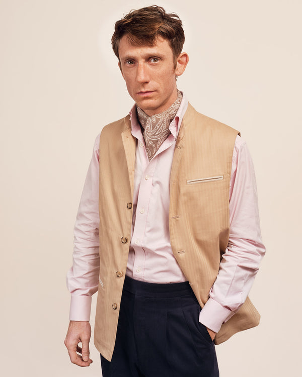 Sand Cotton vest