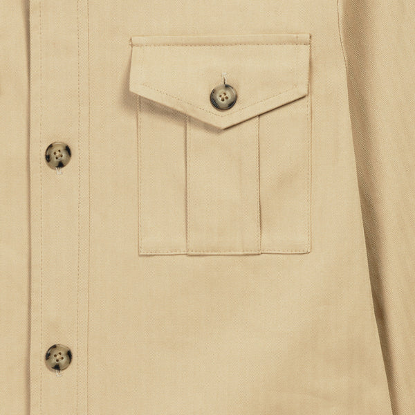 Saharienne Coton Sable