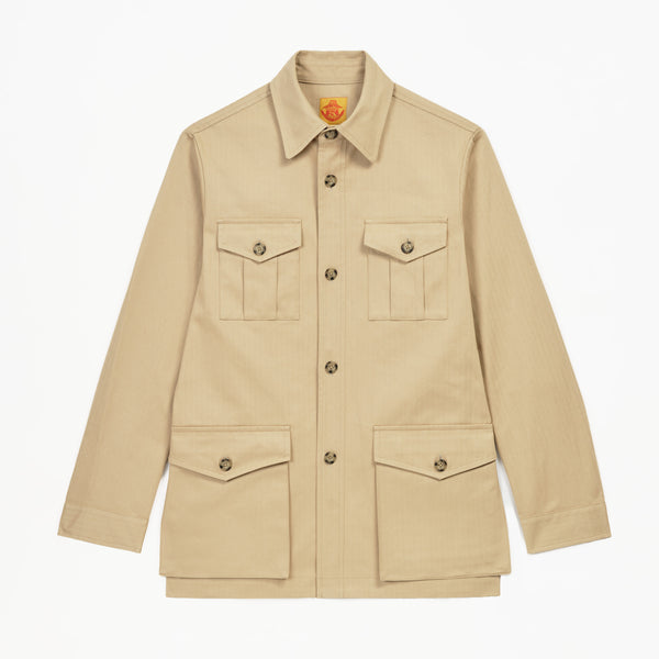 Saharienne Coton Sable