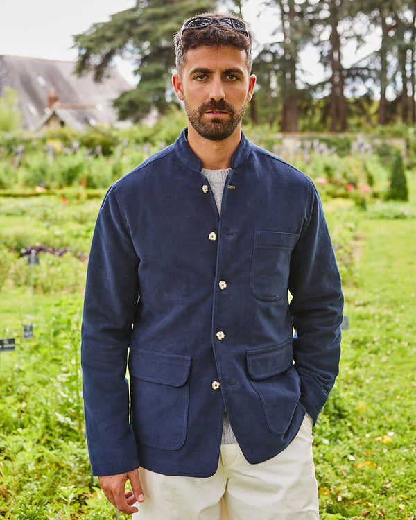 Veste Moleskine Dark Blue