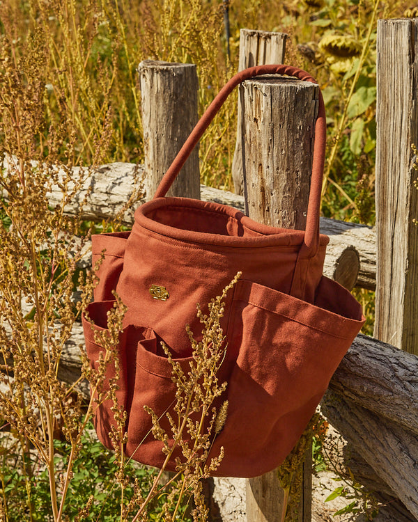 Sac seau noisette