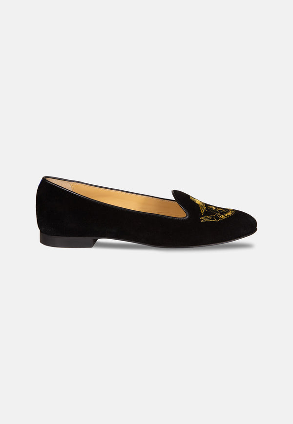 Black François slippers (women's) - LPJ x Chatelles
