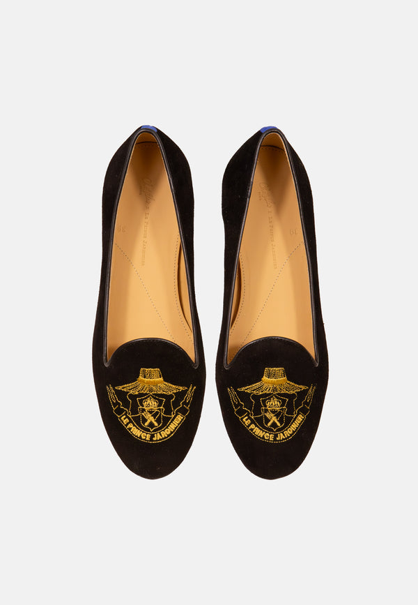 Black François slippers (women's) - LPJ x Chatelles