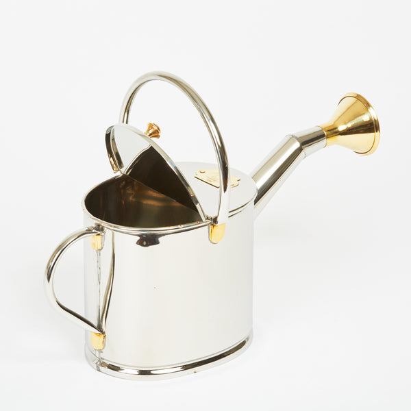 Stainless steel watering can